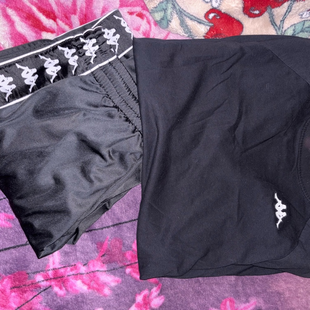Kappa Black t shirts and sweats